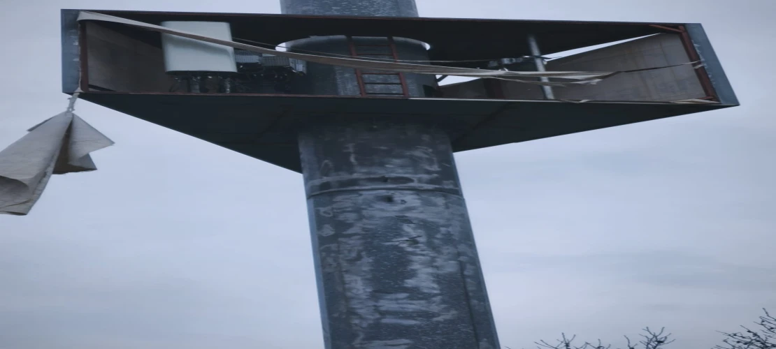 Şiddetli Rüzgar Bu Kez Baz İstasyonunu Vurdu