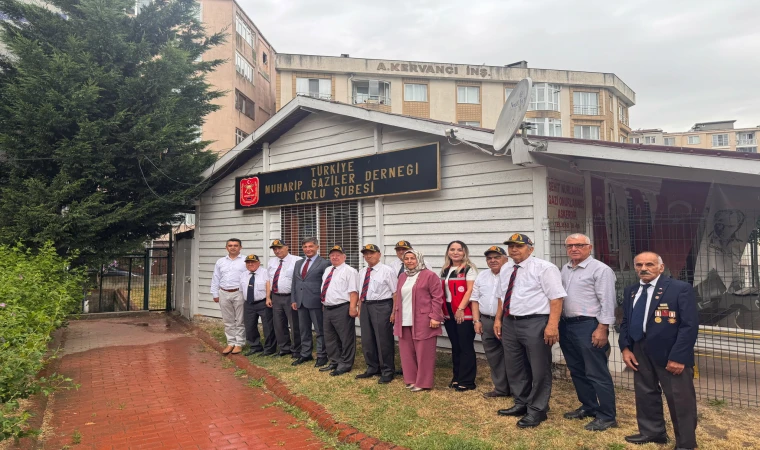 Kaymakam Erten, Gaziler Derneği'ni Ziyaret Etti
