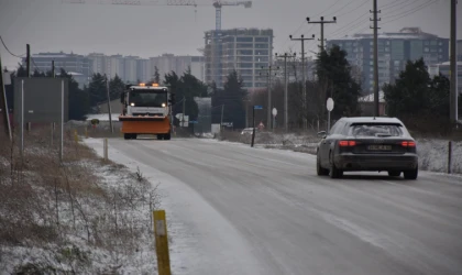 Çorlu’ya 2’nci Kez Kar Yağdı