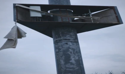 Şiddetli Rüzgar Bu Kez Baz İstasyonunu Vurdu