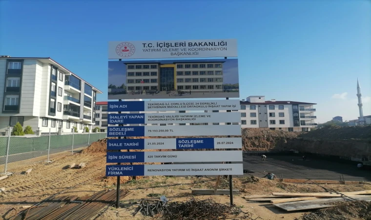 Bir Okul İnşaatı Daha Başladı