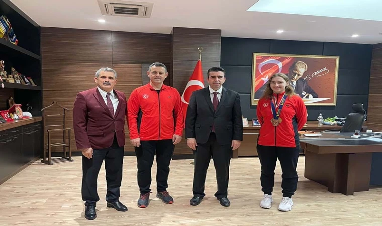 Çorlulu Sporcu Sinem Yıldız, Avrupa 3’üncüsü Oldu