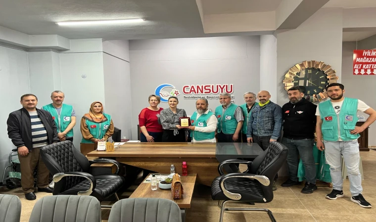 Çorlu Kent Konseyi’nden Cansuyu Derneği’ne Ziyaret