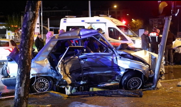 Edirne’de alkolü sürücü kazaya karıştı: 1 yaralı