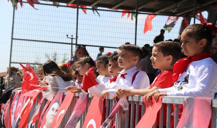Ergene'de 23 Nisan Coşkusu Dolu Dolu Yaşandı