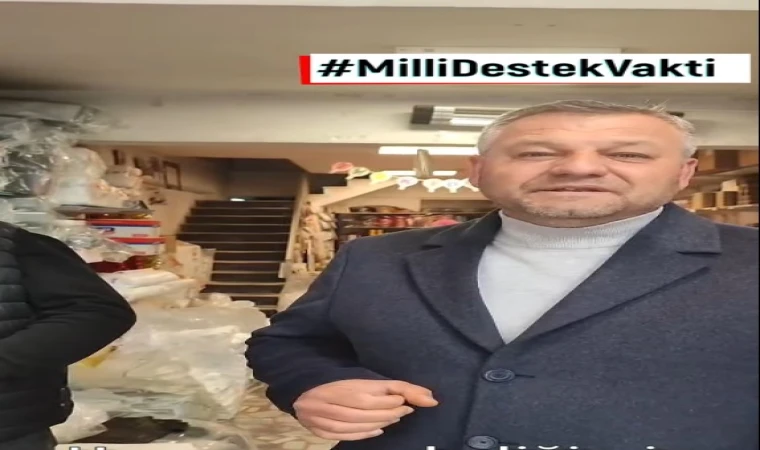Esnaftan Alışveriş Yapan Şahpaz, Boykota Hayır Dedi