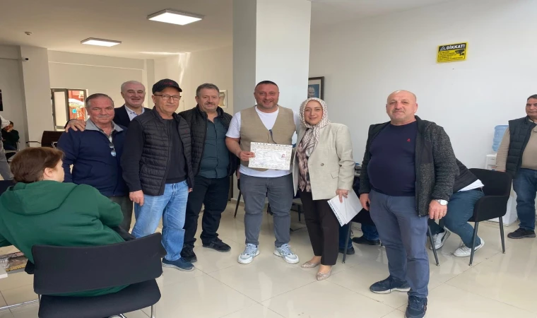 Kahveciler Odası Esnafına Belge Verildi