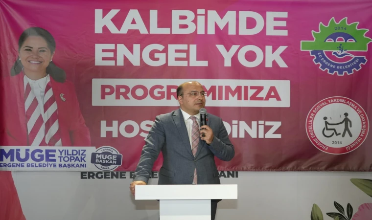 Ergene Belediyesi’nden Anlamlı Etkinlik: “Kalbimde Engel Yok”