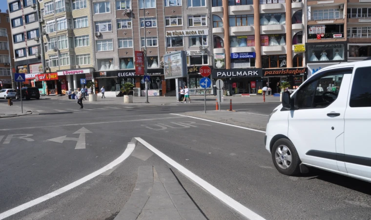 Yol Çizgileri Yenilendi