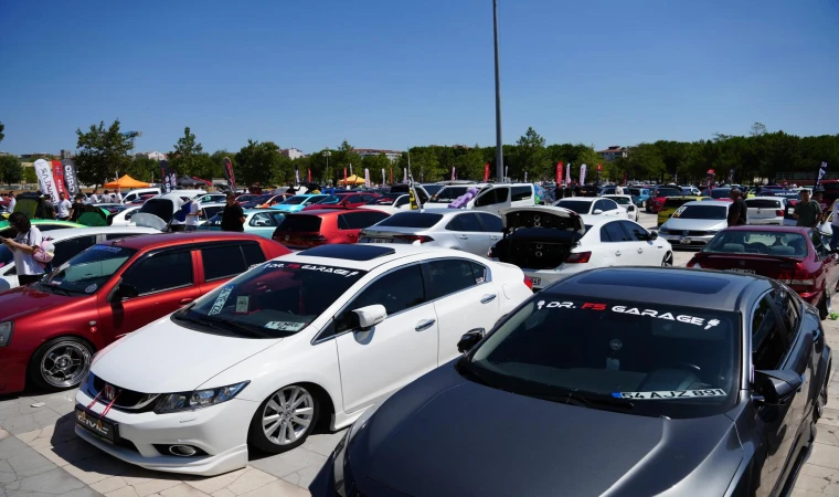 Başkan Sarıkurt, Çorlu Tuning Festivaline Katıldı
