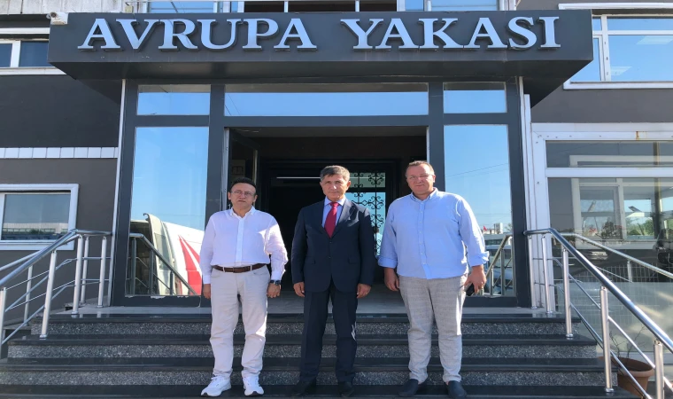 Kaymakam Erten Gazetemizi Ziyaret Etti