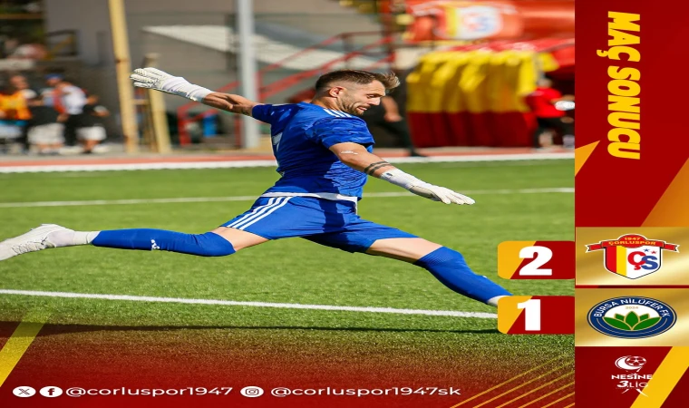 Çorluspor 1947 Kendi Evinde Kazanmayı Bildi
