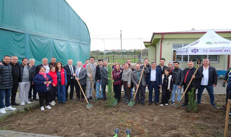 Ergene’de Fidanlar Geleceğe Nefes Oldu!