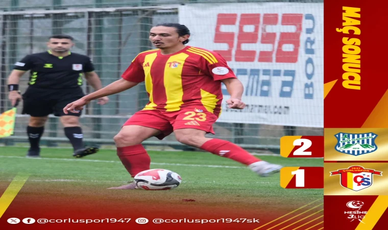 Çorluspor 1947 Grupta 6. Sıraya Geriledi