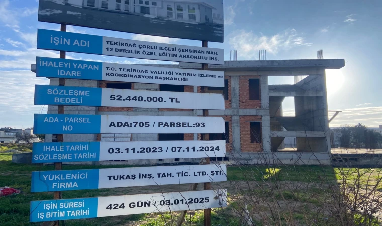 Okul İnşaatı Allah’a Emanet