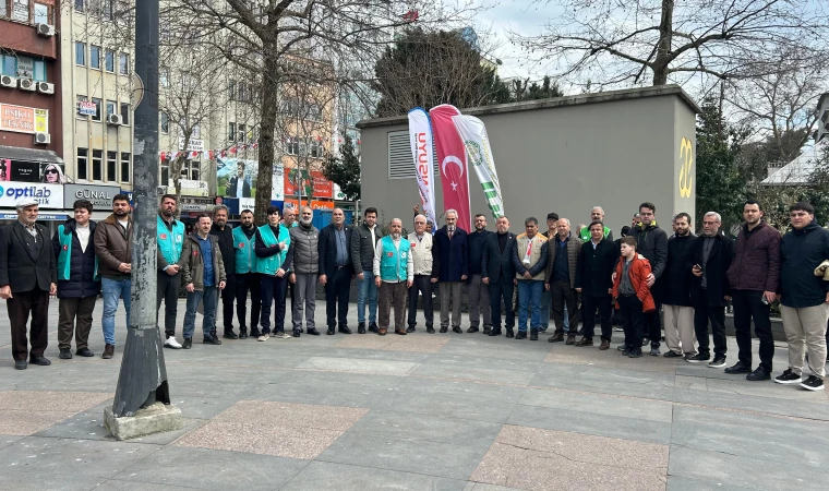 “Zalimlere Lanet, Mazlumlara Destek”