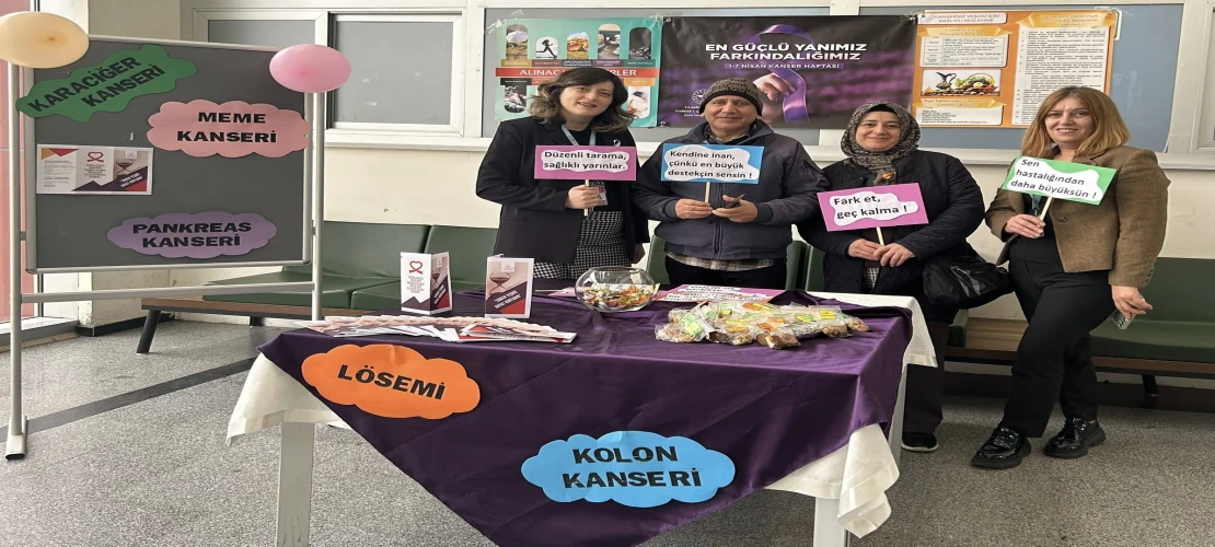 Kanser Haftasında Farkındalık Standı Açıldı