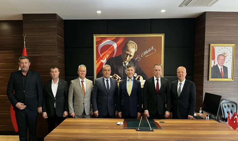 Sanayi Sitesi Yönetiminden Kaymakam Erten’e Ziyaret