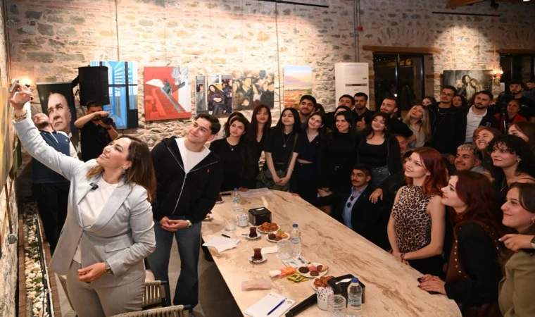 BAŞKAN YÜCEER TEKGENÇFEST ÖNCESİ GENÇLERLE BULUŞTU