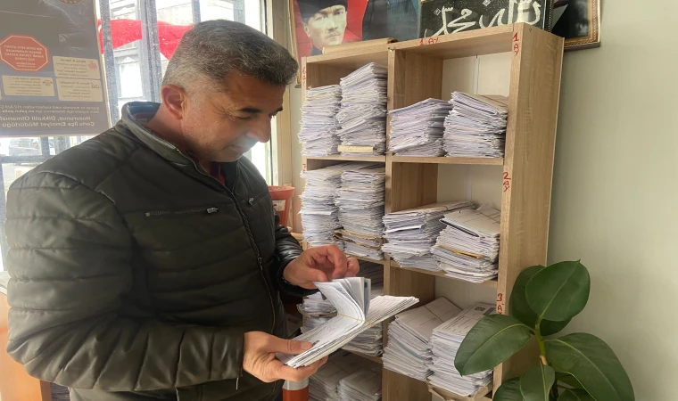 Muhtarlıklarda Yoğun Tebligat Mesaisi