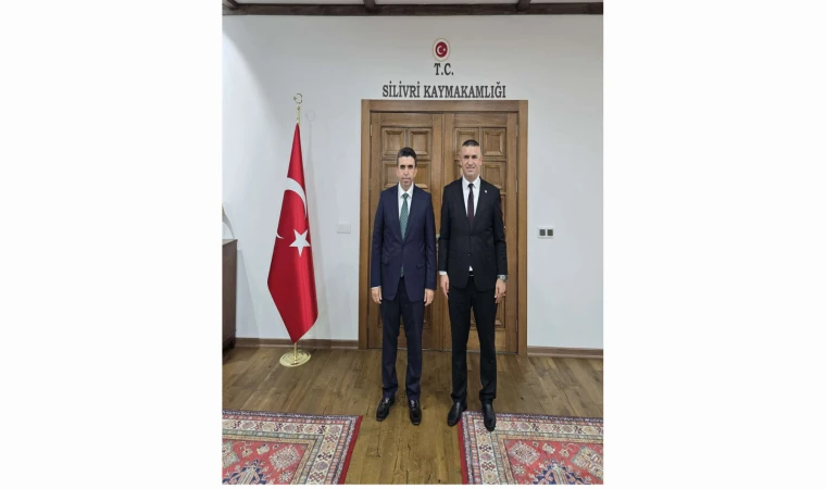 Başkan Alözkan’dan Kaymakam Eren’e Ziyaret