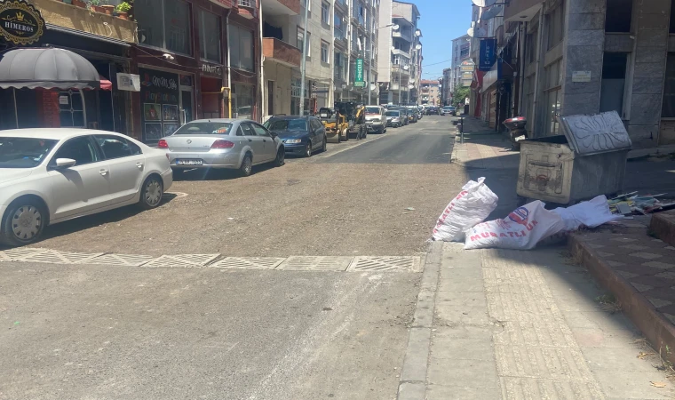 Yoldaki Çalışmalar Yarım Yamalak Yapıldı