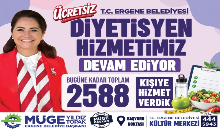 BAŞKAN MÜGE YILDIZ TOPAK: ‘2 BİN 588 HEMŞERİMİZİN SAĞLIKLI YAŞAM YOLCULUĞUNA DESTEK OLDUK!’