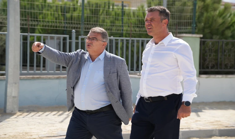 Başkandan Yol Çalışmaları ve Esnaf Ziyareti