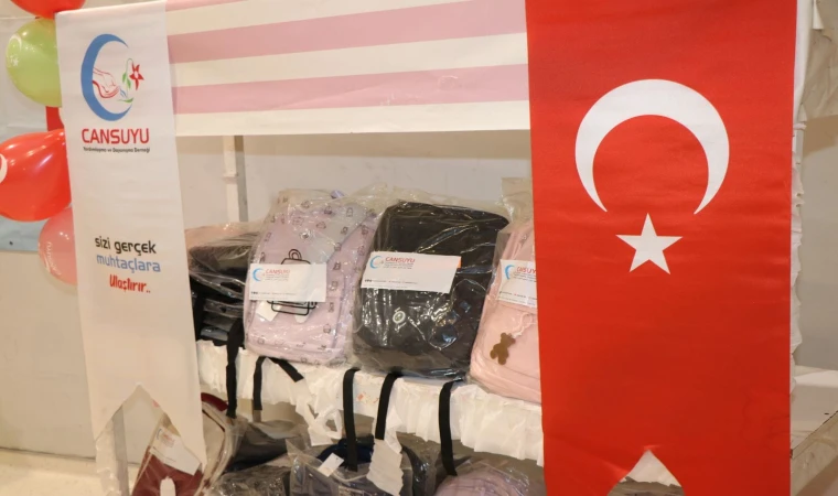 Cansuyu Derneği’nden Öğrencilere Kırtasiye Desteği