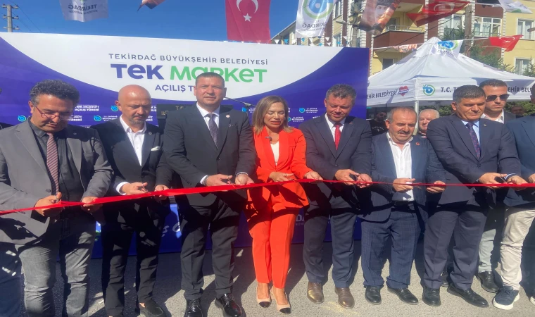 Çorlu’ya 2 Tek Market Müjdesi