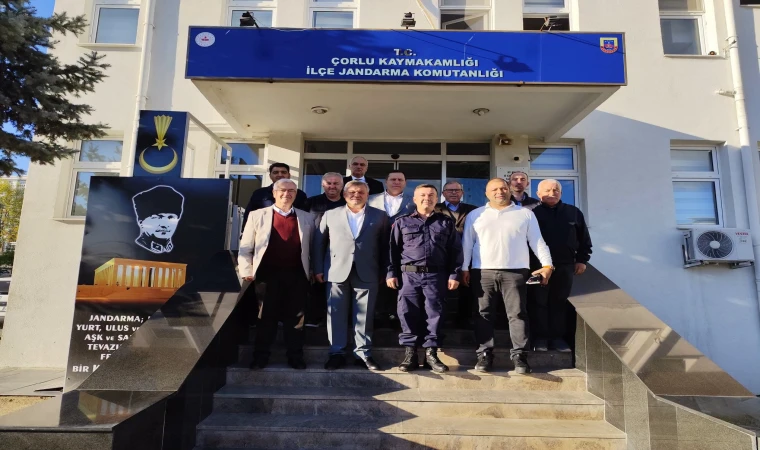 AK Parti’den Jandarma Komutanı’na Ziyaret