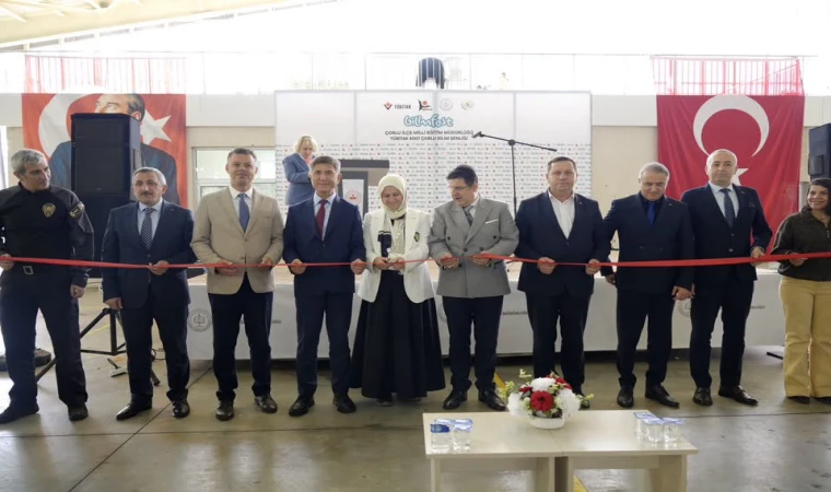 Çorlu’da Bilim Şenliği Kapılarını Açtı