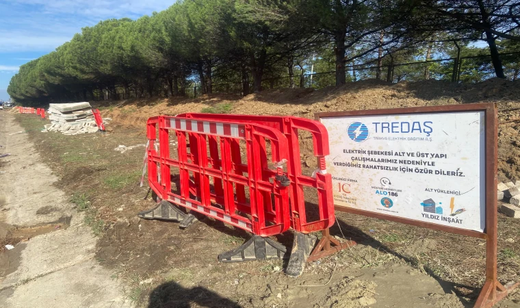 TREDAŞ Elektrik Hatlarını Yer Altına Alıyor