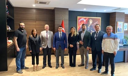 MİMDER’den Kaymakam Eren’e Ziyaret