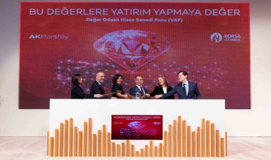 Borsa İstanbul’da Gong Ak Portföy’ün hisse senedi fonu ‘VAY’ için çaldı