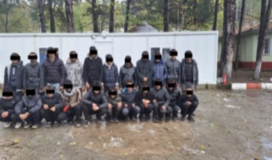Kırklareli’de 489 kaçak göçmen yakalandı