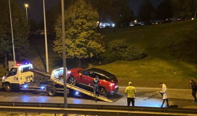 Küçükçekmece’de polisin ‘dur’ ihtarına uymayan sürücüyle polis arasında kovalamaca: 1 ağır yaralı
