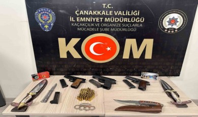 Çanakkale’de polis ekipleri 22 olaya müdahale etti