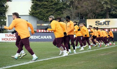 Galatasaray, Kopenhag maçı hazırlıklarını tamamladı