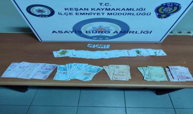 Kumar oynayan 4 kişiye 16 bin 220 TL ceza kesildi