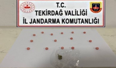 Tekirdağ’da uyuşturucu ve silah ele geçirildi