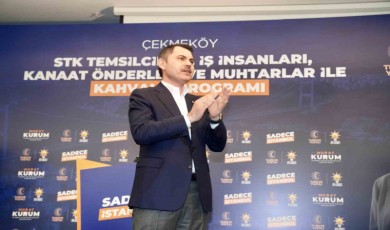 Murat Kurum: “Çekmeköy’ün iki yakasını tamamen birleştirip 12 bin metrekare bir meydan kazandıracağız”