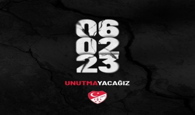 Türkiye Futbol Federasyonu’ndan 6 Şubat paylaşımı
