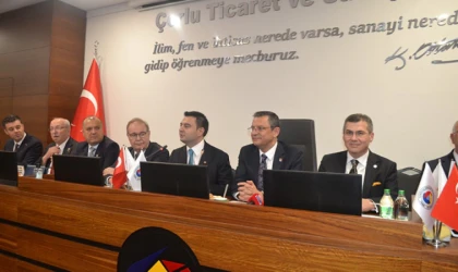 Özgür Özel Çorlu Tso'yu Ziyaret Etti