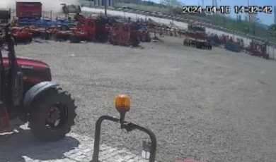 Çanakkale’de dehşet kaza: Havada taklalar attı