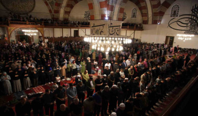 Edirne’de Kadir Gecesi coşkusu