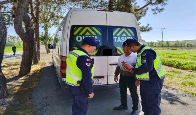 Kırklareli’de öğrenciler için trafik güvenliği denetimi yapıldı