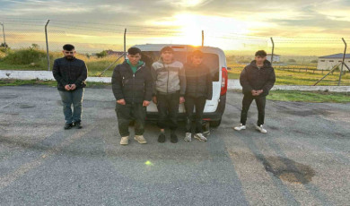 Tekirdağ’da ormana kaçan 2 organizatör ve 3 kaçak göçmen yakalandı