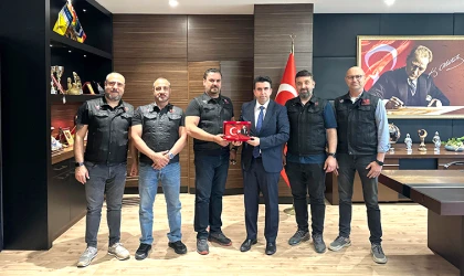 TRAKMOT'tan Çorlu Kaymakamı Eren'e Anlamlı Ziyaret