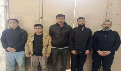 Edirne’de 5 düzensiz göçmen yakalandı